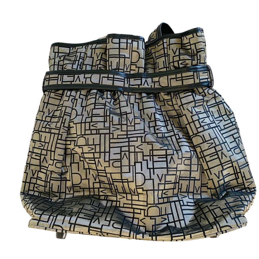 Diane Von Furstenberg DVF Large Logo Laptop Pocket Randa Travel Tote Bag NWOT - Picture 6 of 15